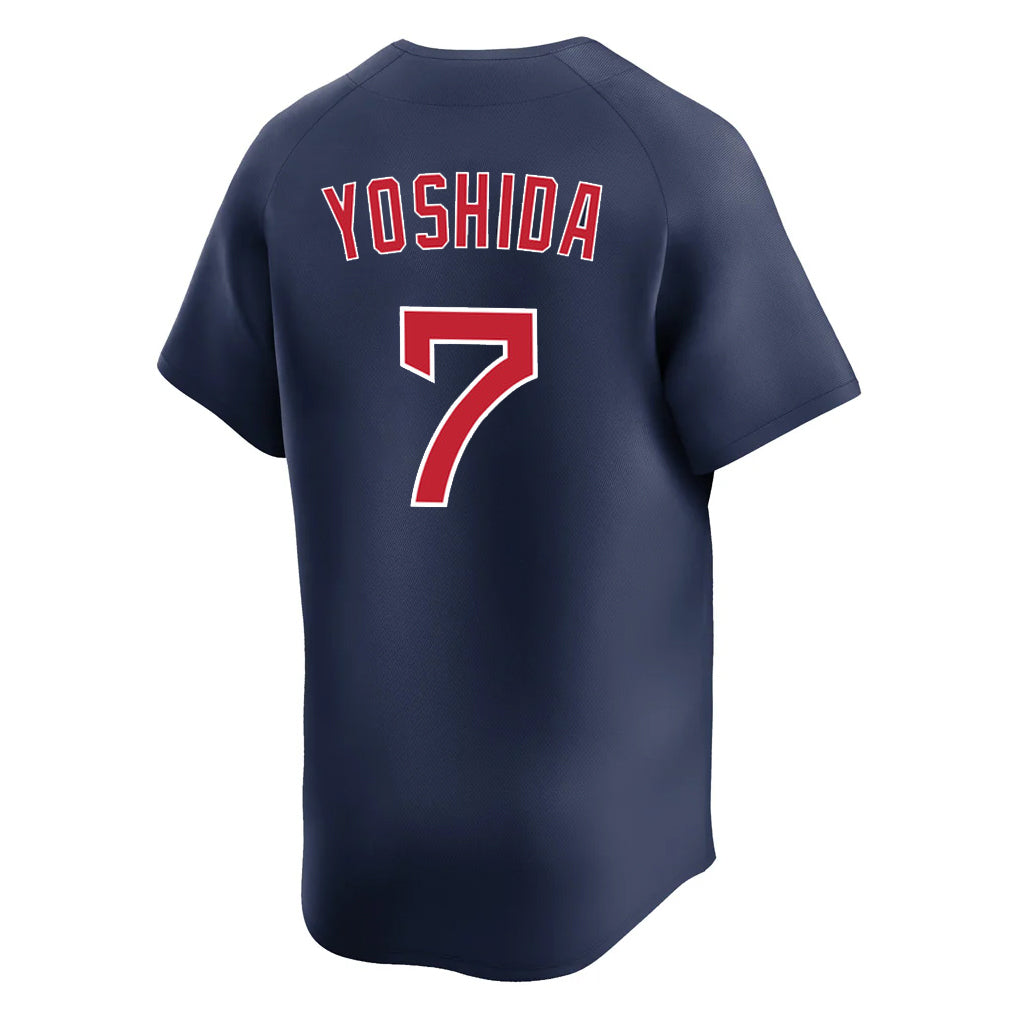 Tlead B.Red Sox #7 Masataka Yoshida Player Navy Limited Home Game Stitched Jerseys