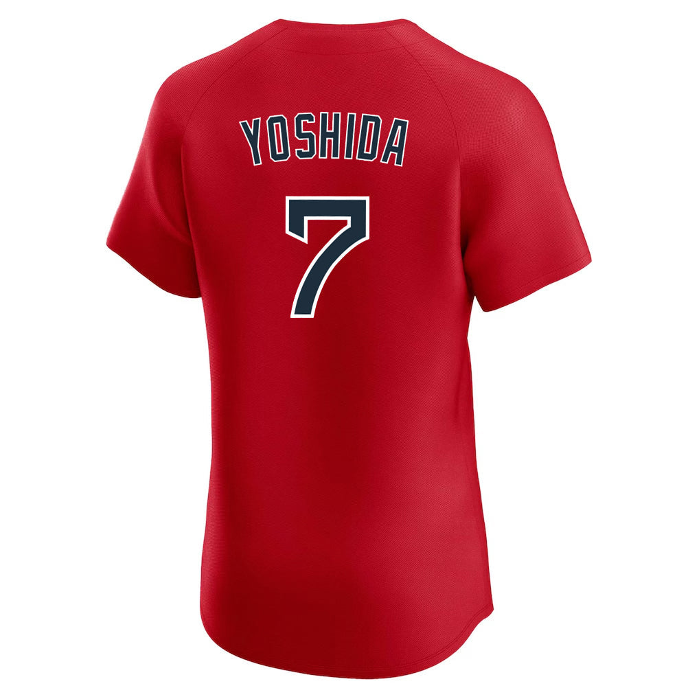 Tlead B.Red Sox #7 Masataka Yoshida Player Red Limited Elite Home Game Stitched Jerseys