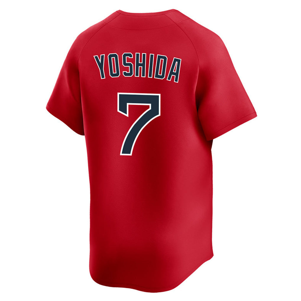 Tlead B.Red Sox #7 Masataka Yoshida Player Red Limited Home Game Stitched Jerseys