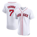 Tlead B.Red Sox #7 Masataka Yoshida Player White Limited Elite Home Game Stitched Jersey