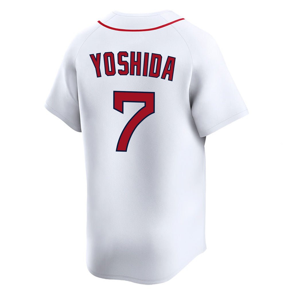 Tlead B.Red Sox #7 Masataka Yoshida Player White Limited Home Game Stitched Jerseys