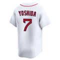 Tlead B.Red Sox #7 Masataka Yoshida Player White Limited Home Game Stitched Jerseys