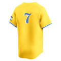 Tlead B.Red Sox #7 Masataka Yoshida Player Yellow Limited Home Game Stitched Jerseys