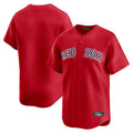 Tlead B.Red Sox Blank Player Red Limited Home Game Stitched Jerseys