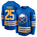 Tlead B.Sabres #25 Owen Power Royal Home Breakaway Player Stitched Jerseys