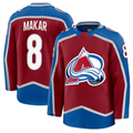 Tlead C.Avalanche #8 Cale Makar Burgundy Home Premium Jerseys