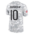 Tlead C.Bears #10 Luther Burden III Player Arctic Camo Salute to Service Limited Stitched Jerseys
