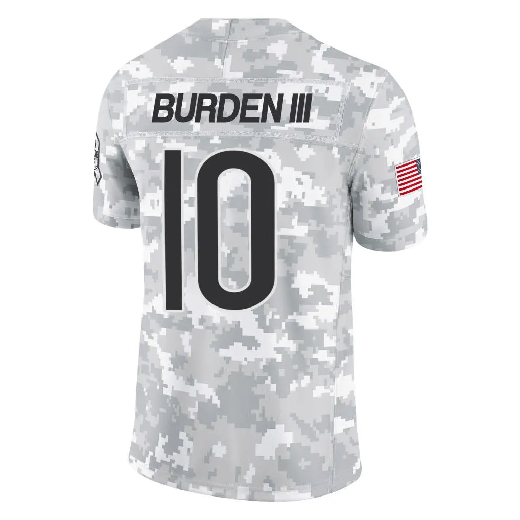 Tlead C.Bears #10 Luther Burden III Player Arctic Camo Salute to Service Limited Stitched Jerseys