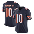 Tlead C.Bears #10 Luther Burden III Player Navy Vapor Untouchable Limited Home Game Stitched Jerseys
