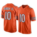 Tlead C.Bears #10 Luther Burden III Player Orange Home Game Stitched Jerseys
