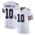 Tlead C.Bears #10 Luther Burden III Player White Classic Vapor Limited Home Game Stitched Jerseys