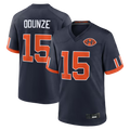 Tlead C.Bears #15 Rome Odunze Navy 2026 Rivalries Collection Game Stitched Jerseys
