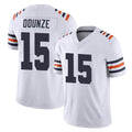 Tlead C.Bears #15 Rome Odunze Player White Classic Vapor Limited Home Game Stitched Jerseys