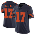 Tlead C.Bears #17 Tyson Bagent Player Navy Blue Alternate Vapor Untouchable Limited Stitched Jerseys