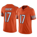 Tlead C.Bears #17 Tyson Bagent Player Orange Alternate Vapor Limited Home Game Stitched Jerseys