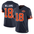 Tlead C.Bears #18 Caleb Williams Navy 2026 Rivalries Collection Limited Stitched Jerseys