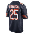 Tlead C.Bears #25 Kyle Monangai Navy Team Game Stitched Jerseys