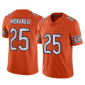 Tlead C.Bears #25 Kyle Monangai Player Orange Alternate Vapor Limited Home Game Stitched Jerseys
