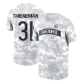 Tlead C.Bears #31 Dillon Thieneman Player Arctic Camo Salute to Service Performance T-Shirt Limited Stitched Jerseys