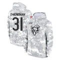 Tlead C.Bears #31 Dillon Thieneman Player Arctic Camo Salute to Service Pullover Hoodies Limited Stitched Jerseys