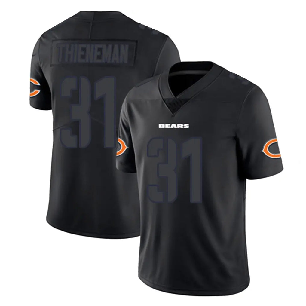 Tlead C.Bears #31 Dillon Thieneman Player Black Impact Limited Game Stitched Jerseys