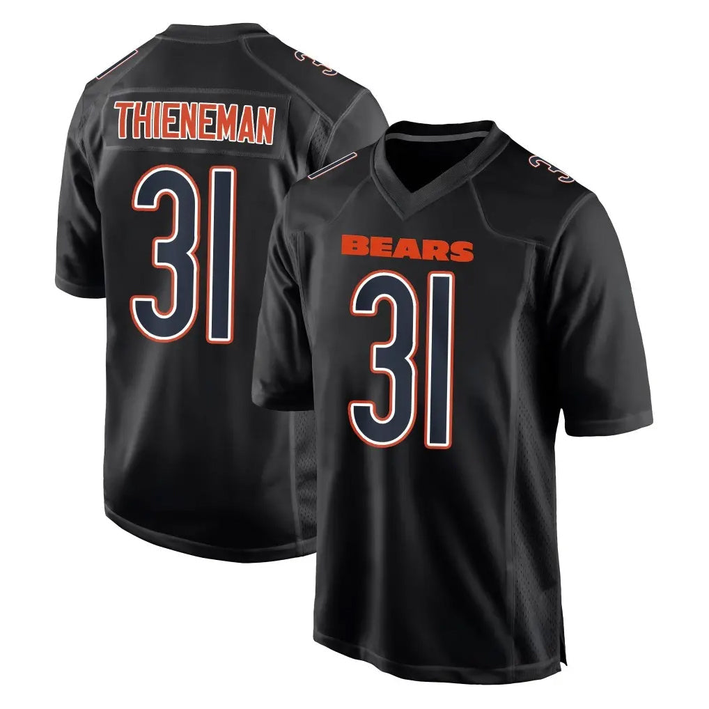 Tlead C.Bears #31 Dillon Thieneman Player Carbon Black Fashion Game Stitched Jerseys