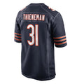 Tlead C.Bears #31 Dillon Thieneman Player Navy Home Game Stitched Jerseys