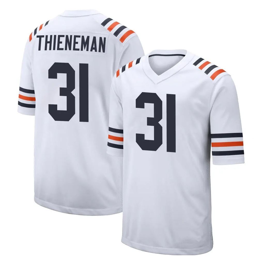 Tlead C.Bears #31 Dillon Thieneman Player White Classic Home Game Stitched Jerseys