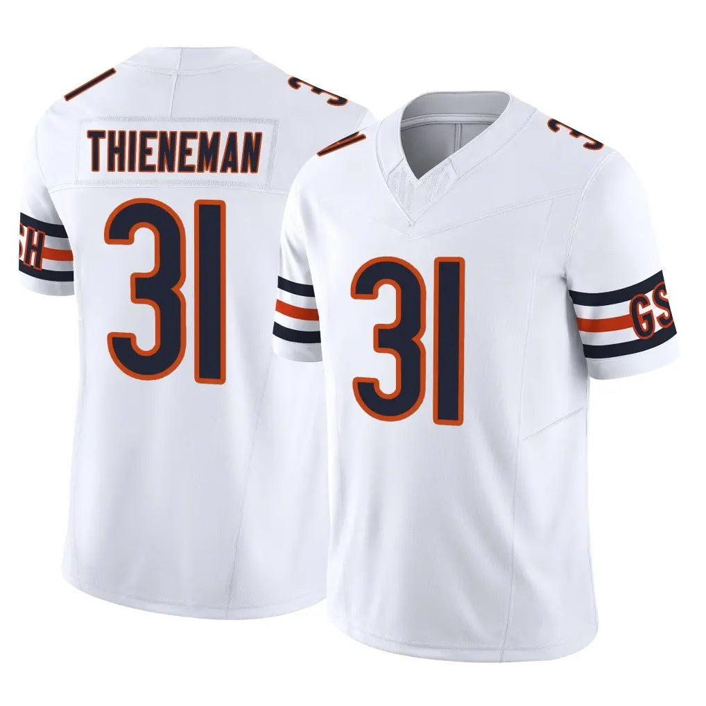 Tlead C.Bears #31 Dillon Thieneman Player White Vapor F.U.S.E. Limited Home Game Stitched Jerseys