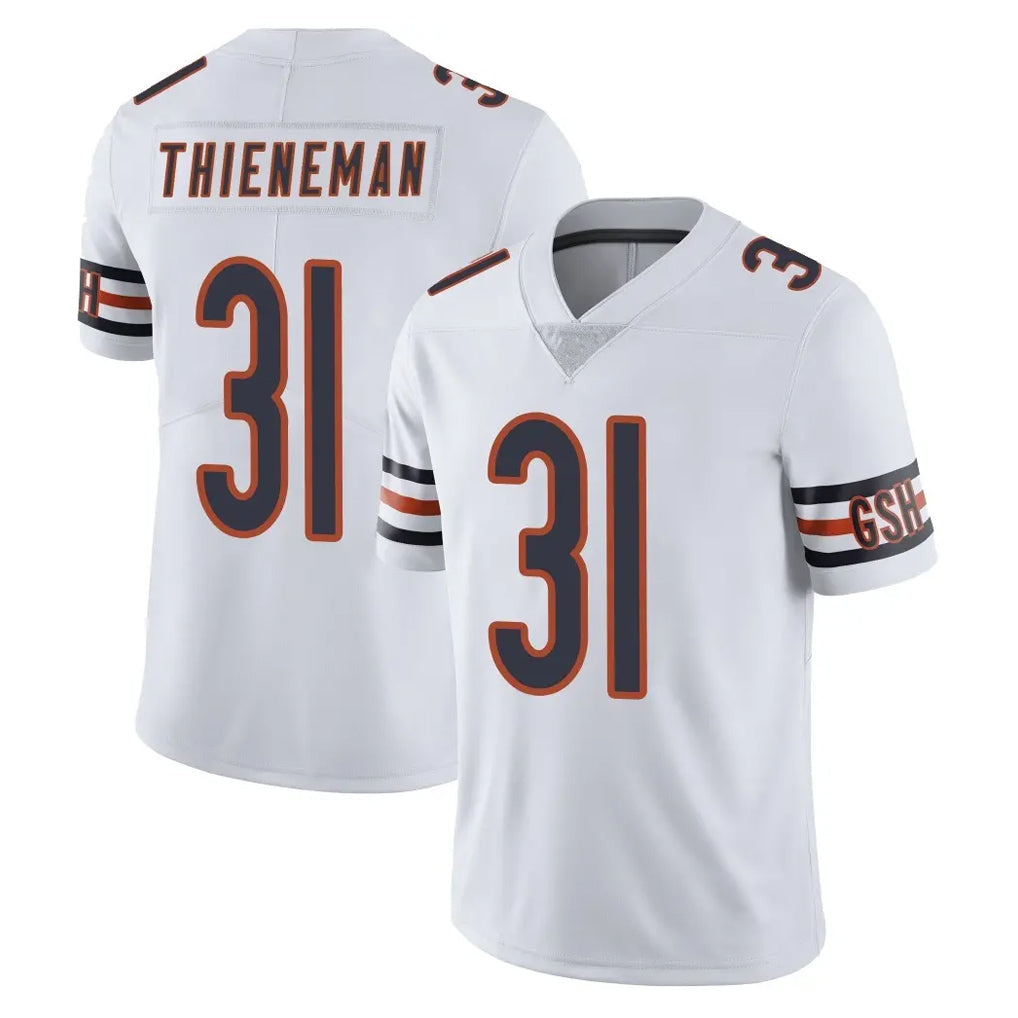 Tlead C.Bears #31 Dillon Thieneman Player White Vapor Untouchable Limited Home Game Stitched Jerseys
