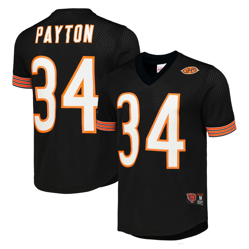 Tlead C.Bears #34 Walter Payton Player Navy 1985 Walter Payton Mitchell & Ness Throwback Retired Stitched Jerseys