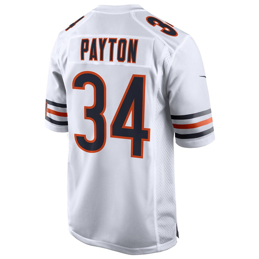 Tlead C.Bears #34 Walter Payton Player White Home Game Stitched Jerseys