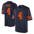 Tlead C.Bears #4 D'Andre Swift Player Navy Blue Alternate Game Stitched Jerseys