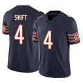 Tlead C.Bears #4 D'Andre Swift Player Navy Vapor F.U.S.E. Limited Home Game Stitched Jerseys