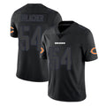 Tlead C.Bears #54 Brian Urlacher Player Black Impact Limited Game Stitched Jerseys