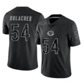 Tlead C.Bears #54 Brian Urlacher Player Black REFLECTIVE Limited Game Stitched Jerseys
