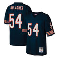 Tlead C.Bears #54 Brian Urlacher Player Navy Mitchell & Ness Legacy Replica Stitched Jerseys