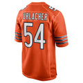 Tlead C.Bears #54 Brian Urlacher Player Orange Home Game Stitched Jerseys