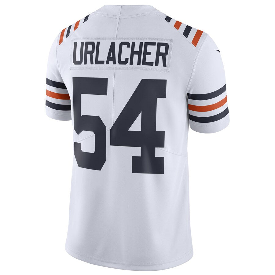 Tlead C.Bears #54 Brian Urlacher Player White Alternate Classic Limited Stitched Jerseys