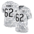 Tlead C.Bears #62 Joe Thuney Player Arctic Camo Salute to Service Limited Stitched Jerseys