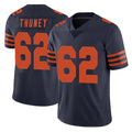 Tlead C.Bears #62 Joe Thuney Player Navy Blue Alternate Vapor Untouchable Limited Stitched Jerseys