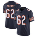 Tlead C.Bears #62 Joe Thuney Player Navy Vapor Untouchable Limited Home Game Stitched Jerseys