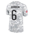 Tlead C.Bears #6 Kyler Gordon Player Arctic Camo Salute to Service Limited Stitched Jerseys
