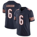 Tlead C.Bears #6 Kyler Gordon Player Navy Vapor Untouchable Limited Home Game Stitched Jerseys