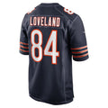 Tlead C.Bears #84 Colston Loveland Player Navy Home Game Stitched Jerseys