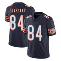 Tlead C.Bears #84 Colston Loveland Player Navy Vapor Untouchable Limited Home Game Stitched Jerseys