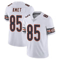 Tlead C.Bears #85 Cole Kmet Player White Vapor Untouchable Limited Home Game Stitched Jerseys