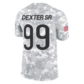 Tlead C.Bears #99 Gervon Dexter Sr. Player Arctic Camo Salute to Service Limited Stitched Jerseys