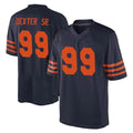 Tlead C.Bears #99 Gervon Dexter Sr. Player Navy Blue Alternate Game Stitched Jerseys