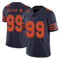 Tlead C.Bears #99 Gervon Dexter Sr. Player Navy Blue Alternate Vapor Untouchable Limited Stitched Jerseys